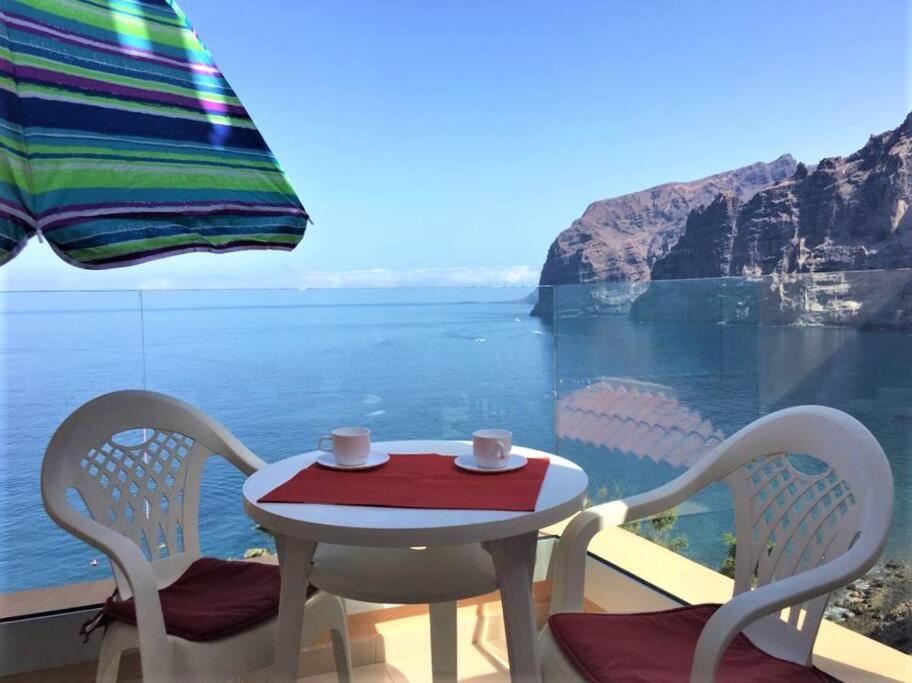 Apartamento Incleibles Vistas Al Oceano Y Piscina. アカンティラド・デ・ロス・ヒガンテス エクステリア 写真